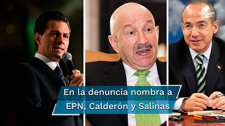 Esta es la denuncia completa de Emilio Lozoya ante la FGR