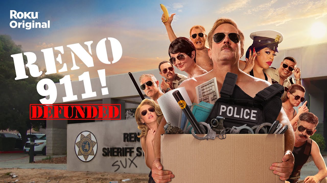 Reno 911!: Quibi divulga 1º vídeo do revival da série de comédia