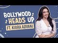 Kiara Advani plays Bollywood Heads Up ft. Salman Khan, Sidharth Malhotra, Alia Bhatt | Pinkvilla