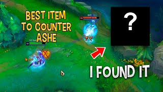 Best item to counter Ashe (test)