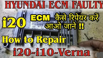 Hyundai i10/i20 ECM Fault Solved