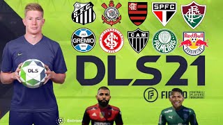 Uniforme e Escudos do Brasileirão para Dream League Soccer 2021 