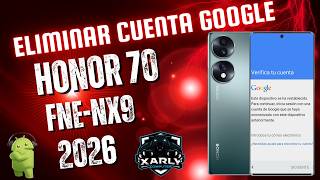 HONOR 70 FRP | Eliminar cuenta Google Honor 70 FNE-NX9 2026 by Cheetah-Tool