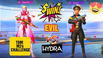 😈EVIL VS HYDRA 🔥 || TDM CHALLENGE ONLY M24 SAMSUNG,A3,A5,A6,A7,J2,J5,J7,S5,S6,S7,59,A10,A20,A30,