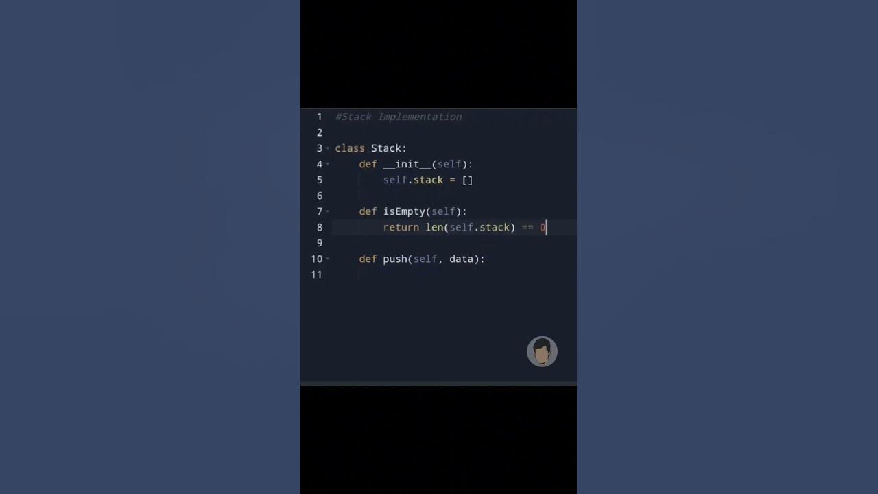 Stack Data Structure Implementation | Python Interview Questions | Part ...