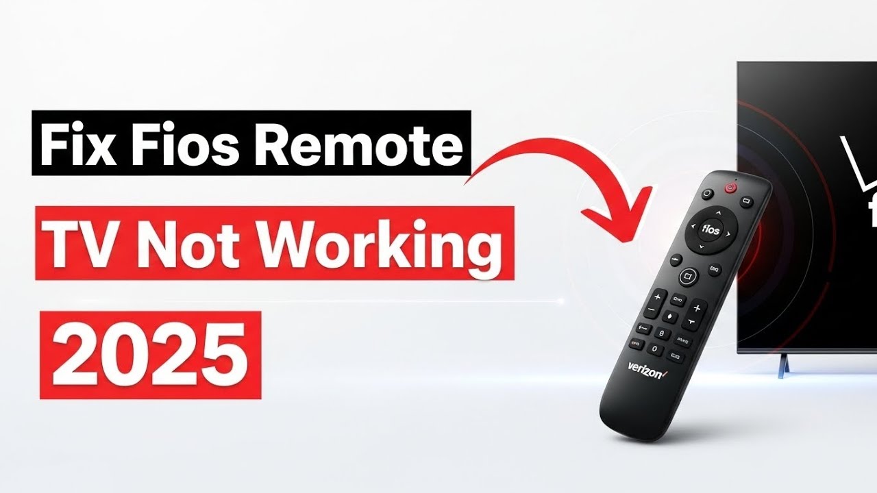 How To Fix Verizon Fios TV Remote Not Working 2025 Guide - YouTube