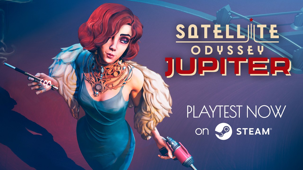 Satellite Odyssey: Jupiter - PLAYTEST Trailer - Survival horror / Noire Detective / Sci-fi