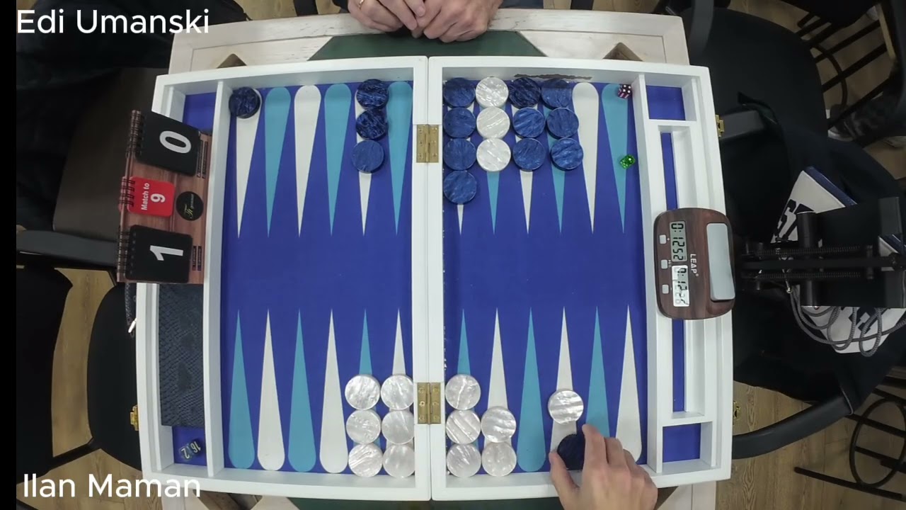 Ilan Maman (White) Vs Edi Umanski (Blue)