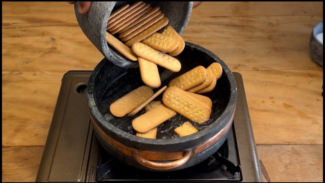 I threw biscuits in hot water and called and believed in the result