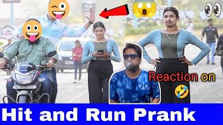 Hit and Run Prank On Bike |reaction to water mouth challenge| Prakash Peswani Prank |Mrkhiufactrj