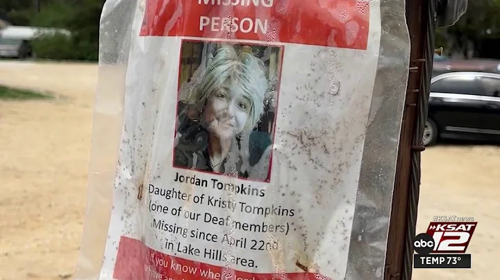 Search teams look for Jordan Tompkins, one of seve...