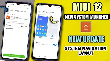 MIUI 12 New System Launcher Update New System Layout | New Features Unlocked