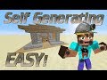 How to make a Charcoal Generator in Minecraft | Automatic Charcoal Farm | Automatic Redstone Farm