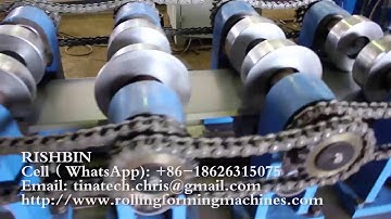 Automatic Adjustable C / Z Purlin Roll Forming Machine