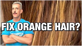 Can Toner Fix Orange Hair!