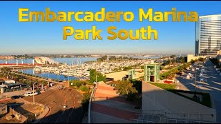 Day &amp; Night in the  Embarcadero Marina Park South