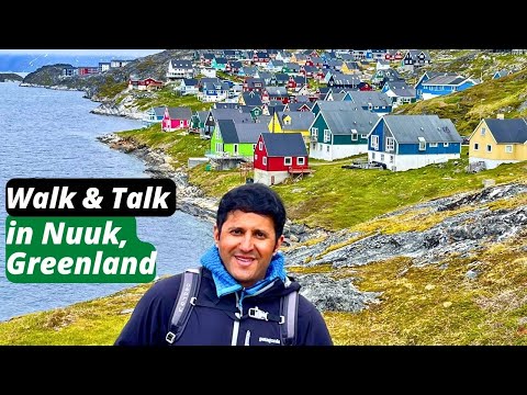 Exploring Nuuk, Greenland (Walking Tour in Nuuk, the Capital of Greenland) - Travel vlog