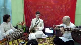 Rudra Veena &amp; Tenor Saxophone Jugalbandi - Raga Bhinna Shadja, Kolkata 9th March 2014