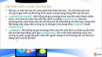 Bài 61  Hướng dẫn sử dụng service trong android