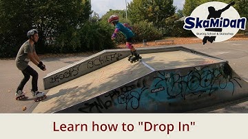 How To Drop In A Pipe On Rollerblades | Drop In Any Ramp | Aggressive Inline Skating | Basics #02