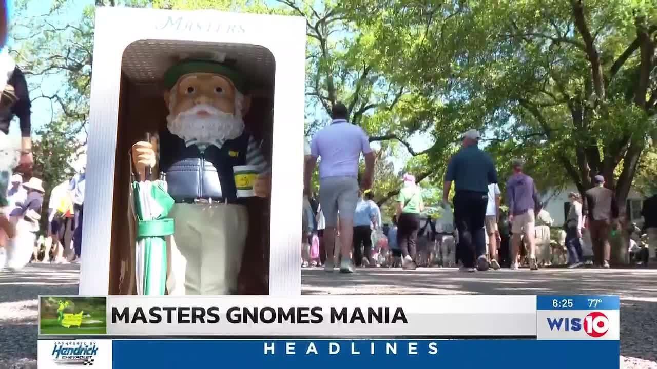 Masters gnome mania: Patrons line up before dawn in hopes of