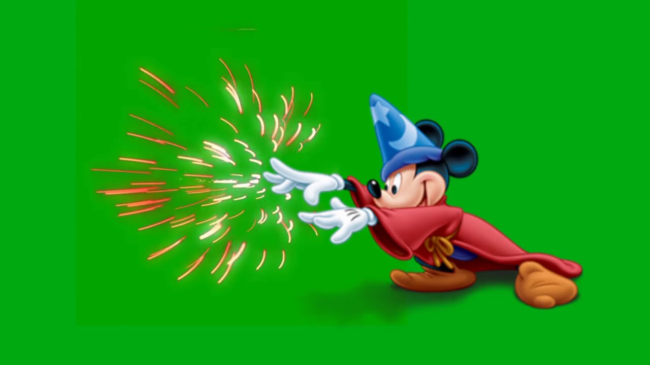 Mickey Mouse Green Screen Effect Youtube