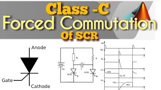 Class C Commutation of Thyristor | Complimentary Switch | MATLAB Simulation