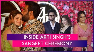 Arti Singh Star-Studded Sangeet: Ankita Lokhande, Rashami Desai & Other Celebs Ooze Glam