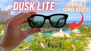 Dusk Lite Smart Sunglasses Review 😎 // Change Sunglass Tint with an App // Electrochromic Shades! screenshot 4