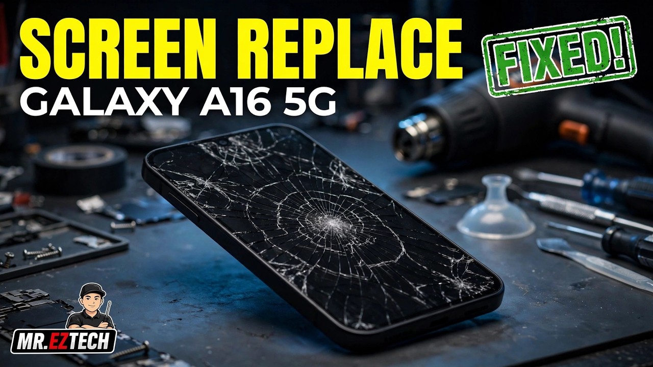 Samsung Galaxy A16 5G Screen Replacement – Full DIY Repair Guide (Step ...