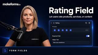 Famous How to Use the Rating Field in MakeForms Net Worth