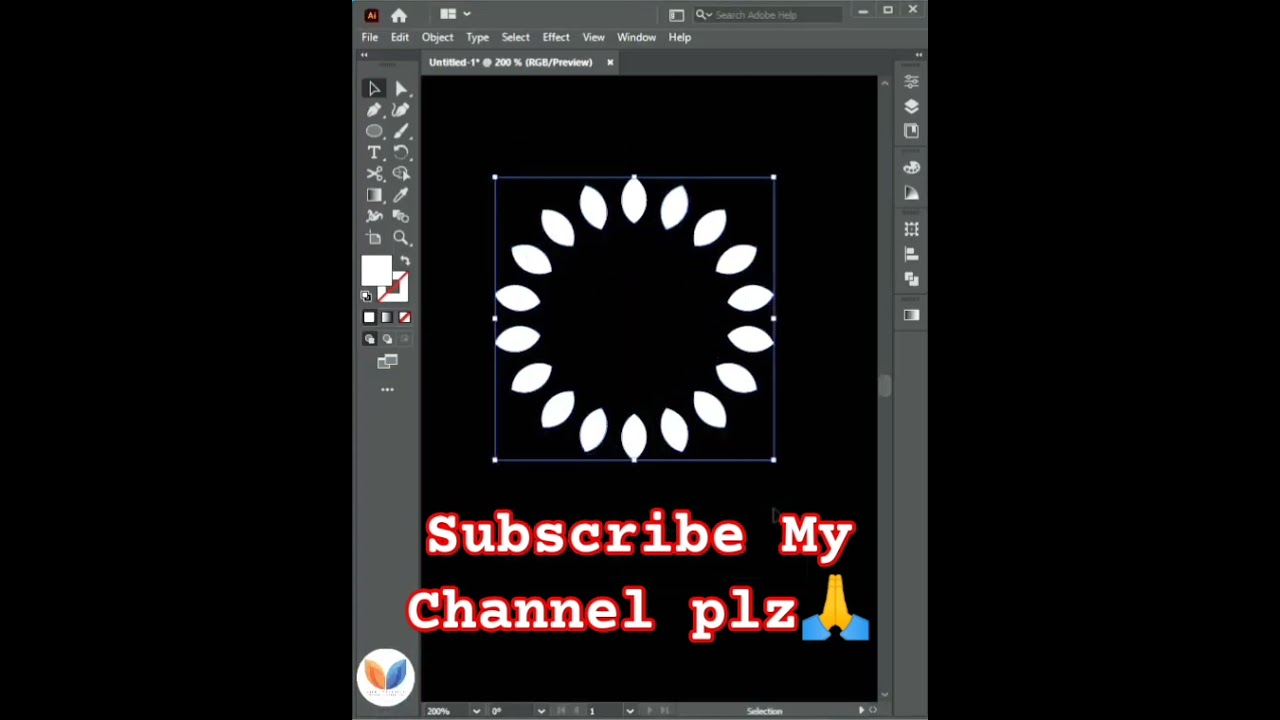 How to make unique circle design in Illustrator
