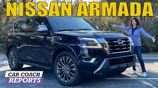 2021 NISSAN ARMADA Platinum Drive and Full Review