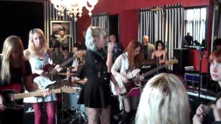 All Girl Band from School of Rock LA perform We Are the Champions