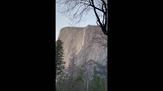 Sun Creates Lava-Like 'Firefall' on Yosemite's Horsetail Fall