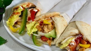 Homemade Grilled Chicken Wrap (Shawarma) | GFC Style (Get Food Cooking Style )