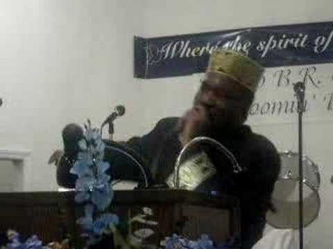 Bishop/Prophet Fredrick Allen"He can not deny himself"2