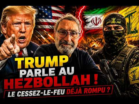 Liban Trump parle au Hezbollah ! Le cessez le feu rompu par l'Iran ! Le Point de Presse
