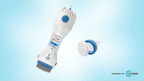 The V-Comb Works Eliminates Head Lice from All Hair Types