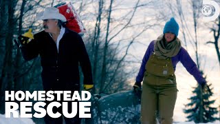 Helping a Family Survive Winter Storm Jonas | Homestead Rescue | Discovery