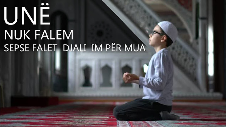 "Une nuk falem sepse falet djali im per mua" Ngjarje interesante