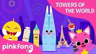 Towers of the World | Pinkfong World Festa | LOTTE WORLD TOWER | Pinkfong Songs for Children Resimi