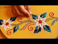 Hand Embroidery Designs Patterns Tutorial,Phulkari Borderline Embroidery-65,Nokshi Kantha Stitch-172