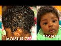 How To Moisturize & Grow Baby’s Hair | Or Remove Cradle Cap DETAILED