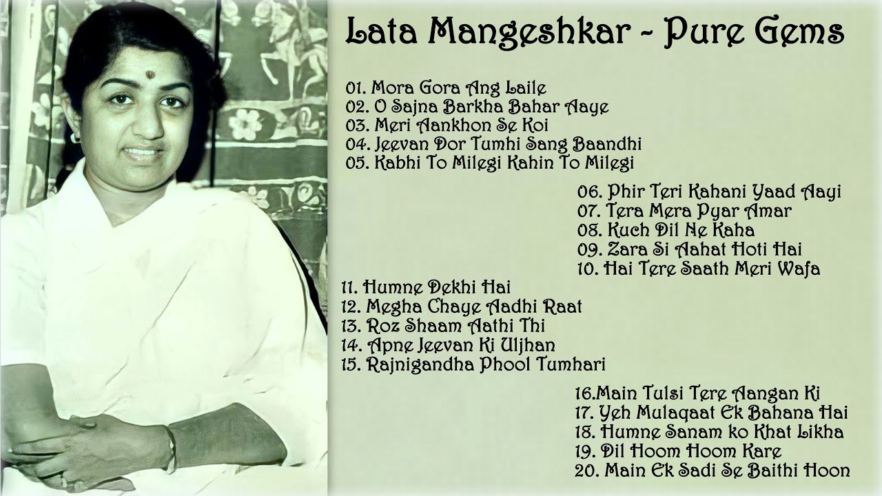 Lata Mangeshkar  Pure Gems  Lots of Love Lataji  Legacy Goes On and On