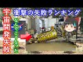 【ゆっくり解説】衝撃!宇宙開発失敗ランキング! やっぱり宇宙開発は失敗もすごかった
