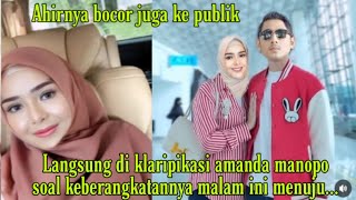 Mengejutkan di bocorkan langsung oleh Amanda manopo malam ini ternyata mereka saat ini menuju...