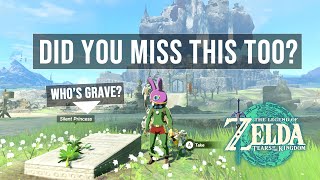 TOMBSTONE GRAVE MYSTERY IN HYRULE FIELD | Zelda Tears Of The Kingdom