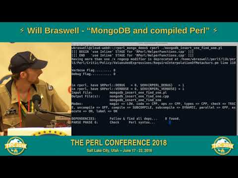 LIGHTNING TALK: Will Braswell - "MongoDB and Compiled Perl"