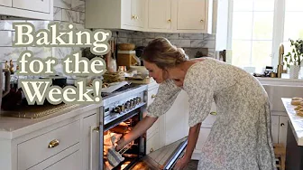 My Current Weekly Baking Routine